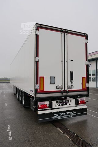 Kylsläpvagn SCHMITZ CARGOBULL SKO 24/CARRIER 1550/DOPPELSTOCK/BLUMEN 258tsd km