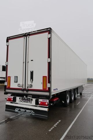 Kylsläpvagn SCHMITZ CARGOBULL SKO 24/CARRIER 1550/DOPPELSTOCK/BLUMEN 258tsd km