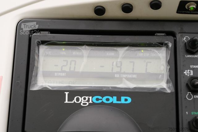 Kylsläpvagn SCHMITZ CARGOBULL SKO 24/CARRIER 1550/DOPPELSTOCK/BLUMEN 258tsd km