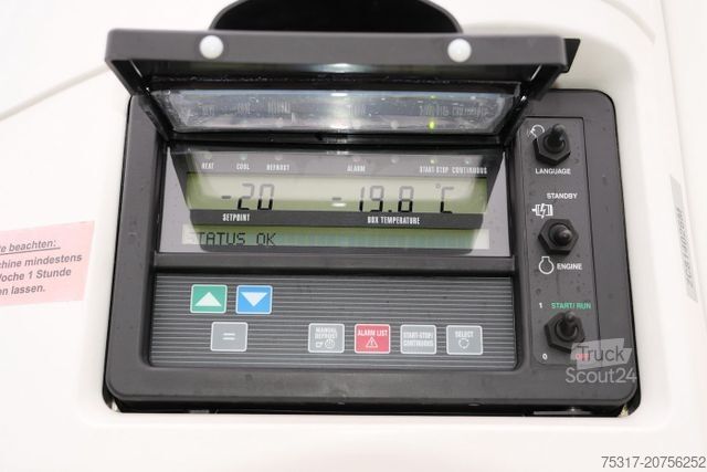 Kylsläpvagn SCHMITZ CARGOBULL SKO 24/CARRIER 1550/DOPPELSTOCK/BLUMEN 258tsd km