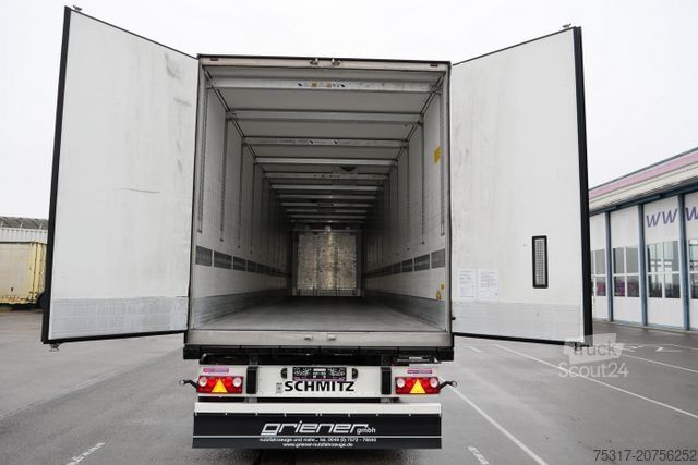 Kylsläpvagn SCHMITZ CARGOBULL SKO 24/CARRIER 1550/DOPPELSTOCK/BLUMEN 258tsd km