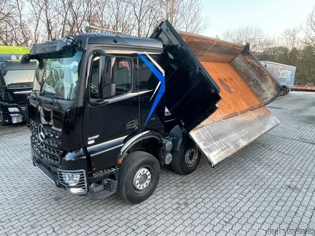 Tippbil MERCEDES-BENZ Arocs 3251 8x4 BB Meiller Bordmatik neu bereift