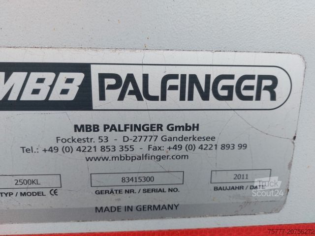 Kylsläpvagn ROHR RSK/34TK Cityliner-Carrier-LBW-Lenk/Lift