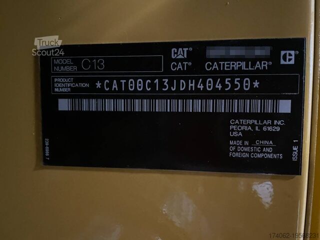 Aggregátum Caterpillar DE450E0 - C13 - 450 kVA Generator - DPX-18024
