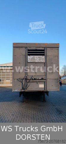 Polpriklopnik za prevoz živine MENKE-JANZEN 2 Stock Viehauflieger | Spindel