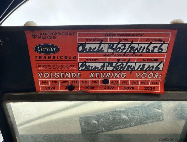 Semirremolque frigorífico Gray & Adams AND CITY TRAILER CARRIER VECTOR 185