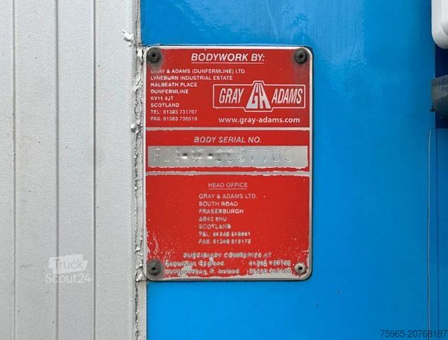 Semirremolque frigorífico Gray & Adams AND CITY TRAILER CARRIER VECTOR 185