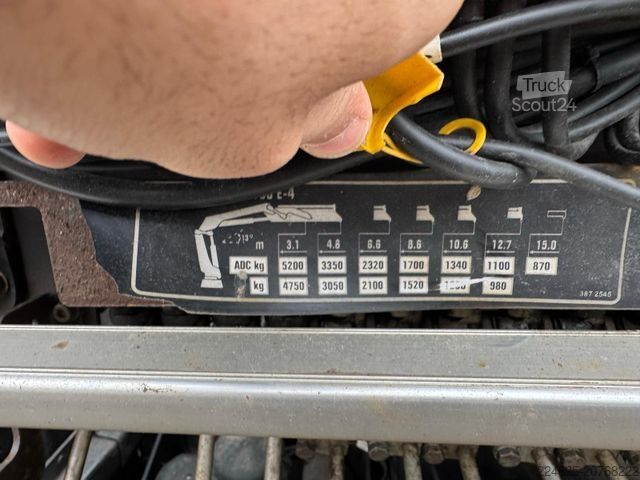 Furgone ribaltabile a tre lati MAN TGS 26.360 Dreiseitenkipper + Hiab X-HIDUO 188