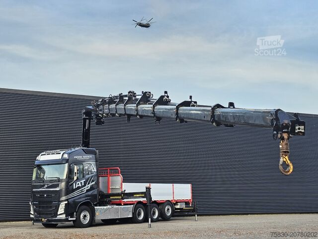 Camion-grue Volvo FH 540 8x4*4 / HIAB 548E-9 CRANE + WINCH / KRAN
