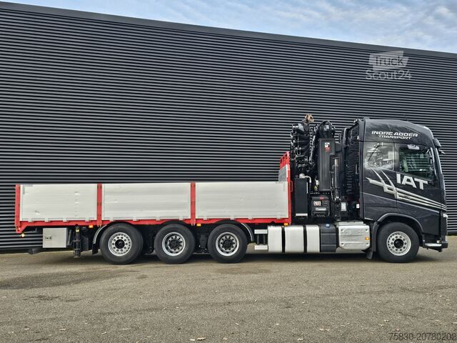 Camion-grue Volvo FH 540 8x4*4 / HIAB 548E-9 CRANE + WINCH / KRAN