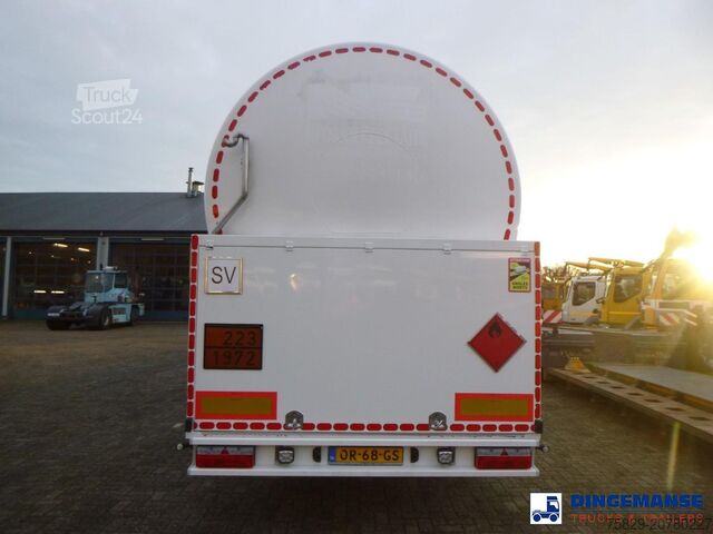 Rezervoar Van Hool Cryogenic tank inox 58.6 m3 / 1 comp / R10,4BN ...