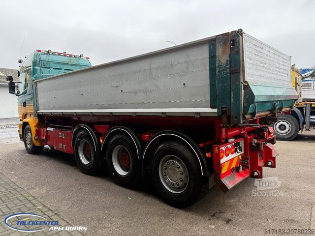 3 pusių savivartis Scania R580 V8 8x4 Reduction axles