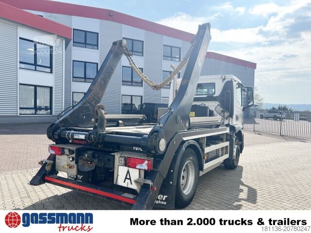 Tipper truck MAN TGM 18.320 4x2 BL, Hiab Tele-Absetzanlage, Funk