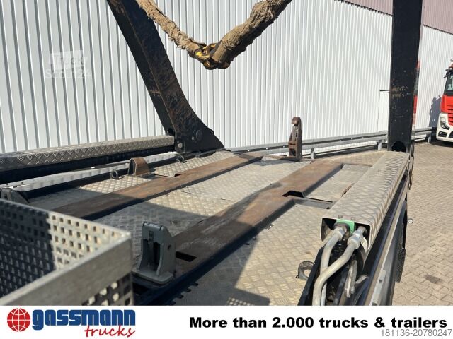 Tipper truck MAN TGM 18.320 4x2 BL, Hiab Tele-Absetzanlage, Funk