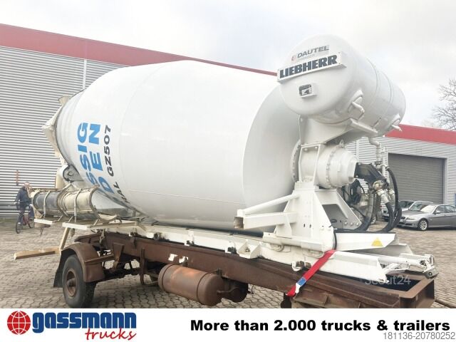 Tovornjak s kavljem za kontejnerje VDL SK-25-5700 Schub-Knick Abrollanlage, Dautel