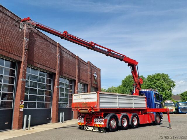 Jeřábové vozidlo Scania R560 V8 8x4*4 - HIAB 244 K5 Crane / Kran / Grua...