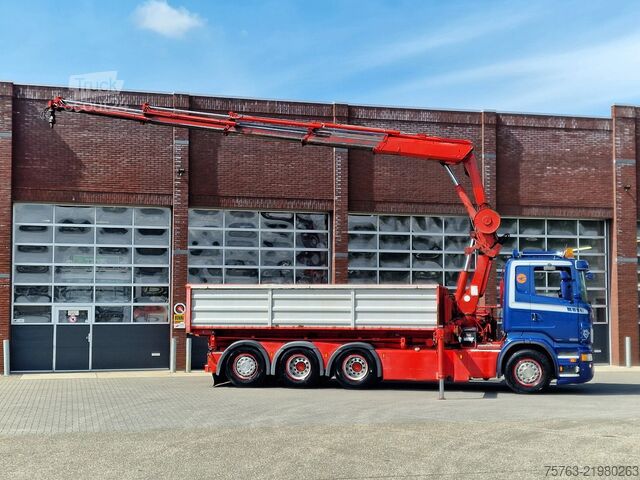 Jeřábové vozidlo Scania R560 V8 8x4*4 - HIAB 244 K5 Crane / Kran / Grua...