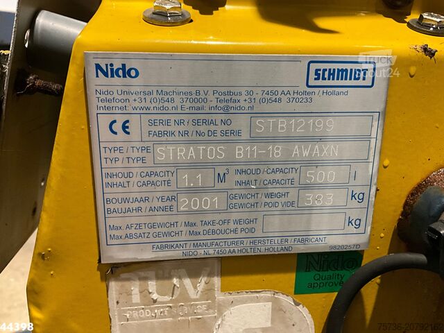 E.S.V.E Schmidt smėlio barstytuvas E.S.V.E Schmidt zoustrooier