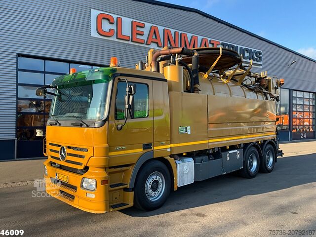 Zuigvoertuig Mercedes-Benz Actros 2641 Weidemann Reichhardt Combi 18m³