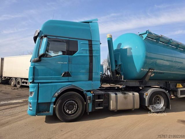 Standaard trekker MAN 18.470 TGX XXL, Kompressor+2 Kreishydraulik,Reta