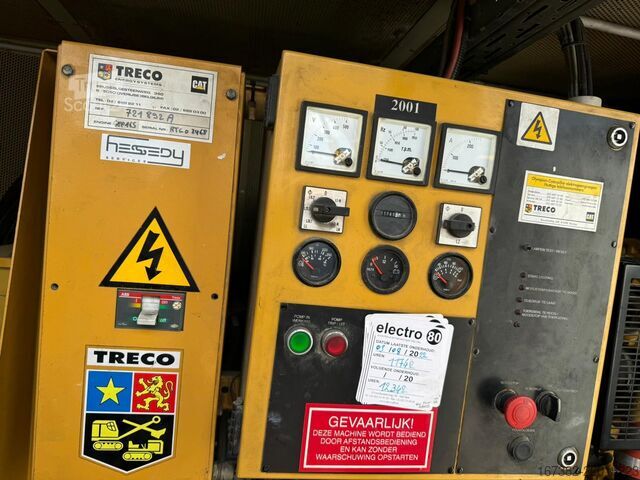 Tilslag Olympian GEP165 150kVA Generator set on trailer