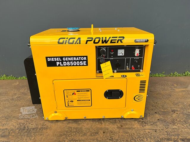 Granulats Giga power PLD8500SE 8 kVA silent generator