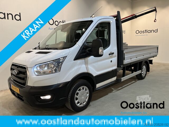 Emelvényes teherautó daruval Ford Transit 350 2.0 TDCI L2H1 Trend MHEV 130 PK Ope...
