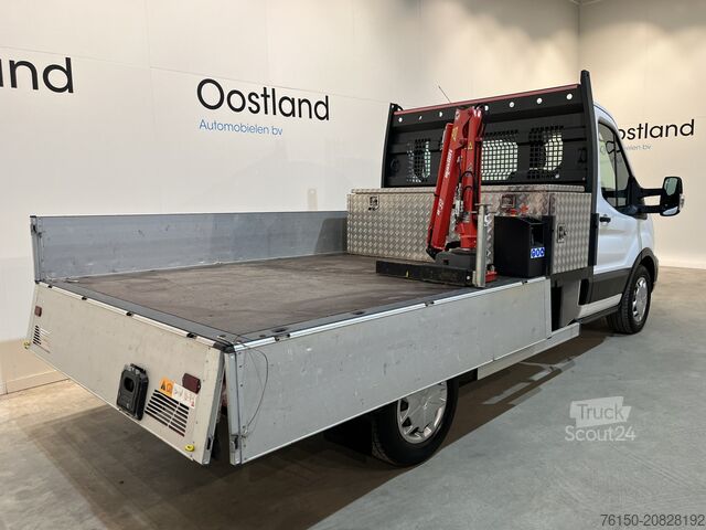 Emelvényes teherautó daruval Ford Transit 350 2.0 TDCI L2H1 Trend MHEV 130 PK Ope...