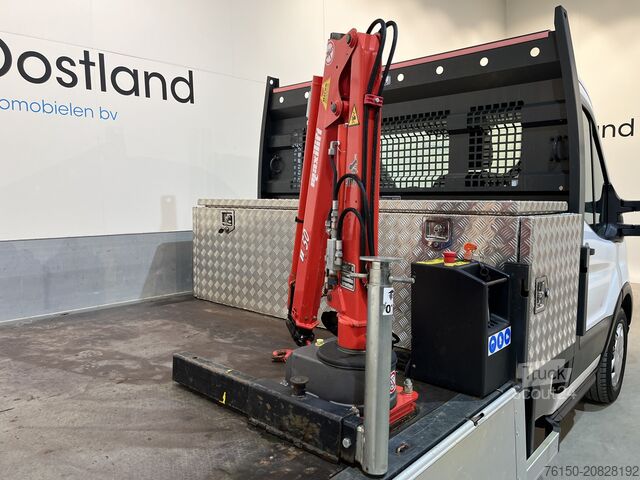 Emelvényes teherautó daruval Ford Transit 350 2.0 TDCI L2H1 Trend MHEV 130 PK Ope...