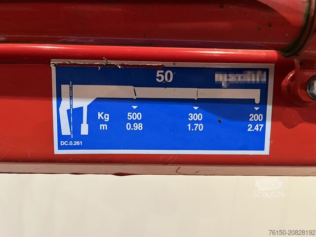 Emelvényes teherautó daruval Ford Transit 350 2.0 TDCI L2H1 Trend MHEV 130 PK Ope...