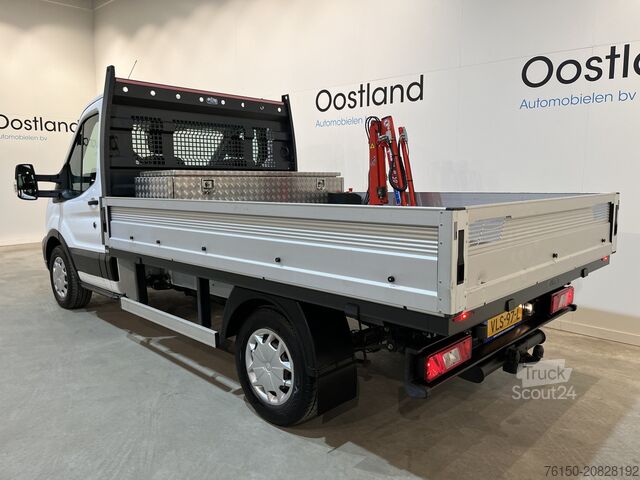 Emelvényes teherautó daruval Ford Transit 350 2.0 TDCI L2H1 Trend MHEV 130 PK Ope...