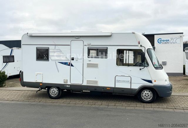 Integraal camper HYMER/ERIBA BC 574 - Fest/Hubbett - Solar - Klima - AHK -