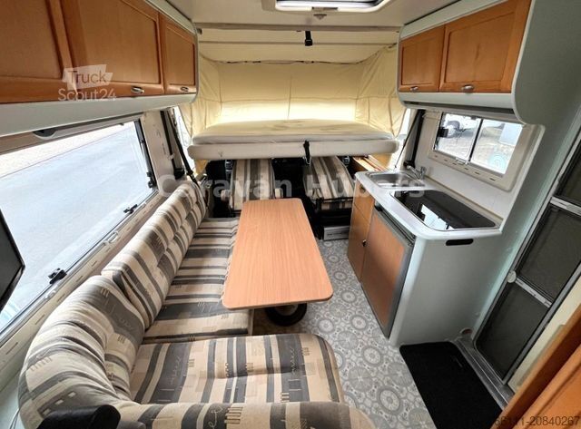 Integraal camper HYMER/ERIBA BC 574 - Fest/Hubbett - Solar - Klima - AHK -