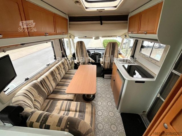 Integraal camper HYMER/ERIBA BC 574 - Fest/Hubbett - Solar - Klima - AHK -