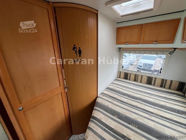 Integraal camper HYMER/ERIBA BC 574 - Fest/Hubbett - Solar - Klima - AHK -