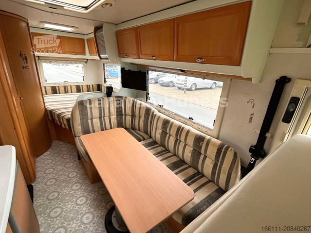 Integraal camper HYMER/ERIBA BC 574 - Fest/Hubbett - Solar - Klima - AHK -