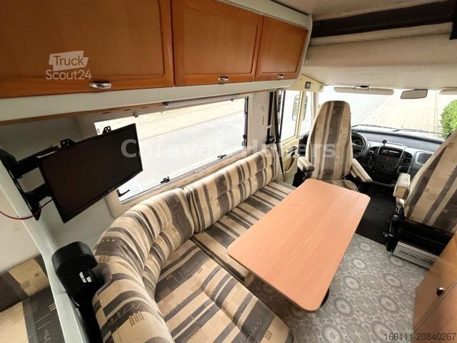 Integraal camper HYMER/ERIBA BC 574 - Fest/Hubbett - Solar - Klima - AHK -