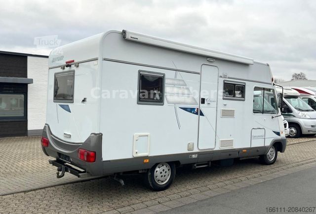 Integraal camper HYMER/ERIBA BC 574 - Fest/Hubbett - Solar - Klima - AHK -