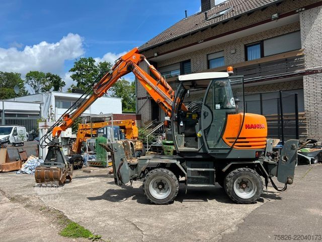 Pyöräalustainen kaivinkone AHLMANN HANSA 531 H 4x4