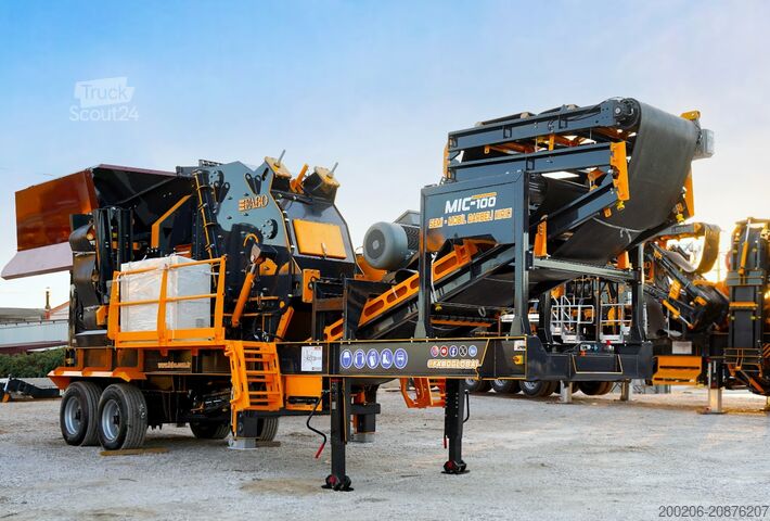 Mobile Brechanlage FABO MIC-100 Mobile Crushing Plant