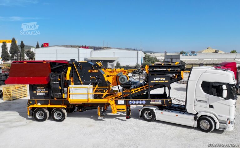 Mobile Brechanlage FABO MIC-100 Mobile Crushing Plant
