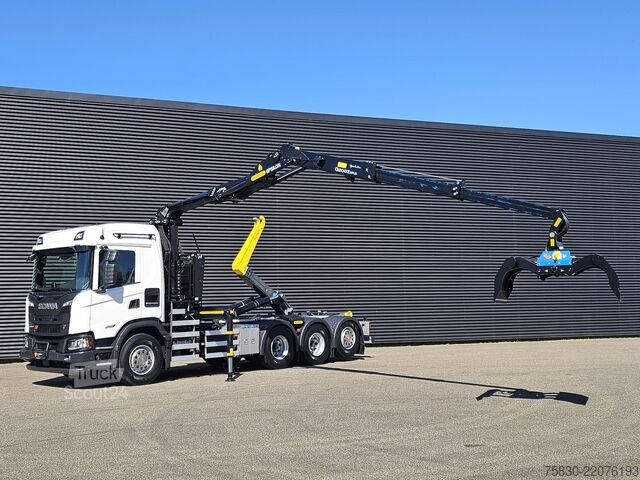 Sistem ročice s kavljem Scania G460 8x4*4 XT / PALFINGER EPSILON Q200 KRAAN + ...