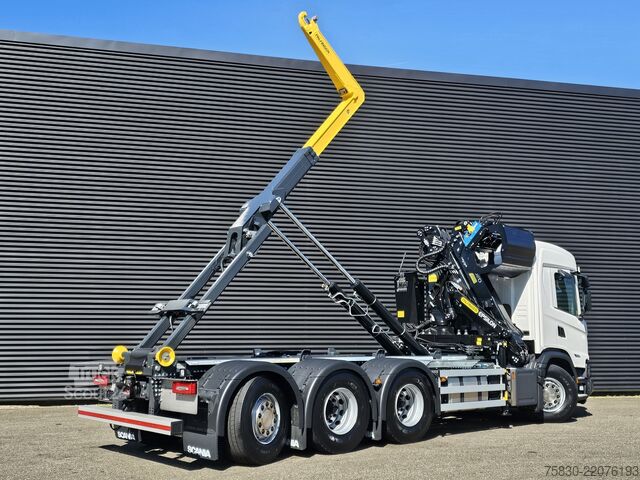 Sistem ročice s kavljem Scania G460 8x4*4 XT / PALFINGER EPSILON Q200 KRAAN + ...