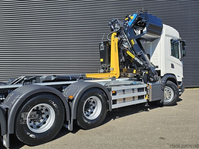 Sistem ročice s kavljem Scania G460 8x4*4 XT / PALFINGER EPSILON Q200 KRAAN + ...