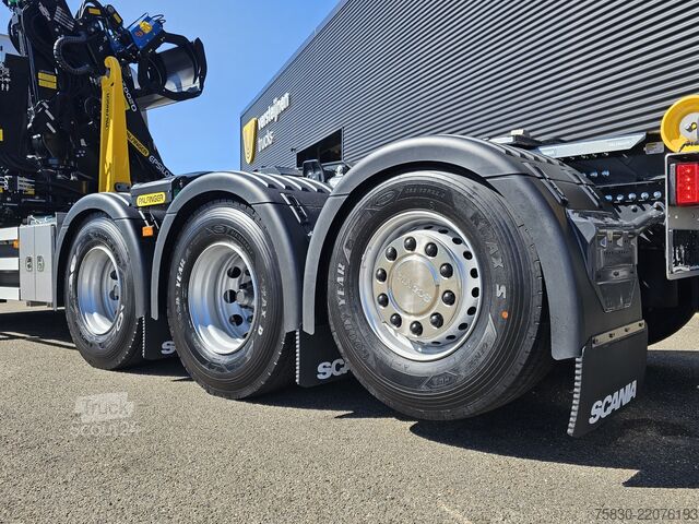 Sistem ročice s kavljem Scania G460 8x4*4 XT / PALFINGER EPSILON Q200 KRAAN + ...