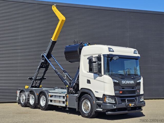 Sistem ročice s kavljem Scania G460 8x4*4 XT / PALFINGER EPSILON Q200 KRAAN + ...