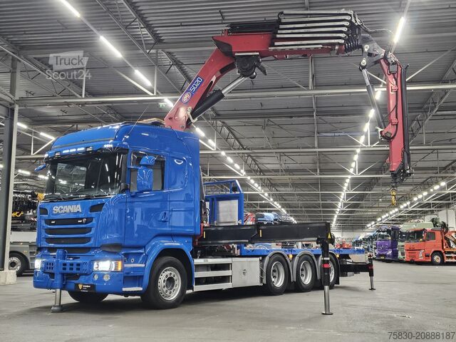 Camião-grua Scania G490 8x4*4 / HMF 5020 + JIB