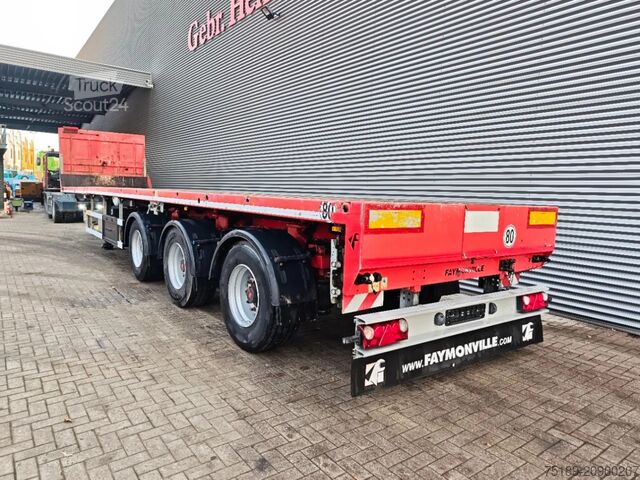 Plataforma remolque Faymonville SPZ-3A Powersteering 8 Meter Extandable!