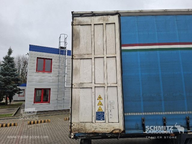 Atvira puspriekabė su tentu Krone Curtainsider Mega