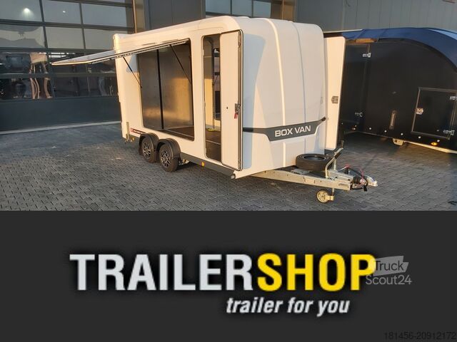 Remolque caja Brian James Trailers schöner Box Van Flügeltürer